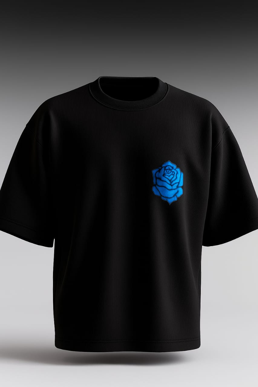 Oversized Anime Rose & Michael Kaiser Graphic T-Shirt – 100% Cotton